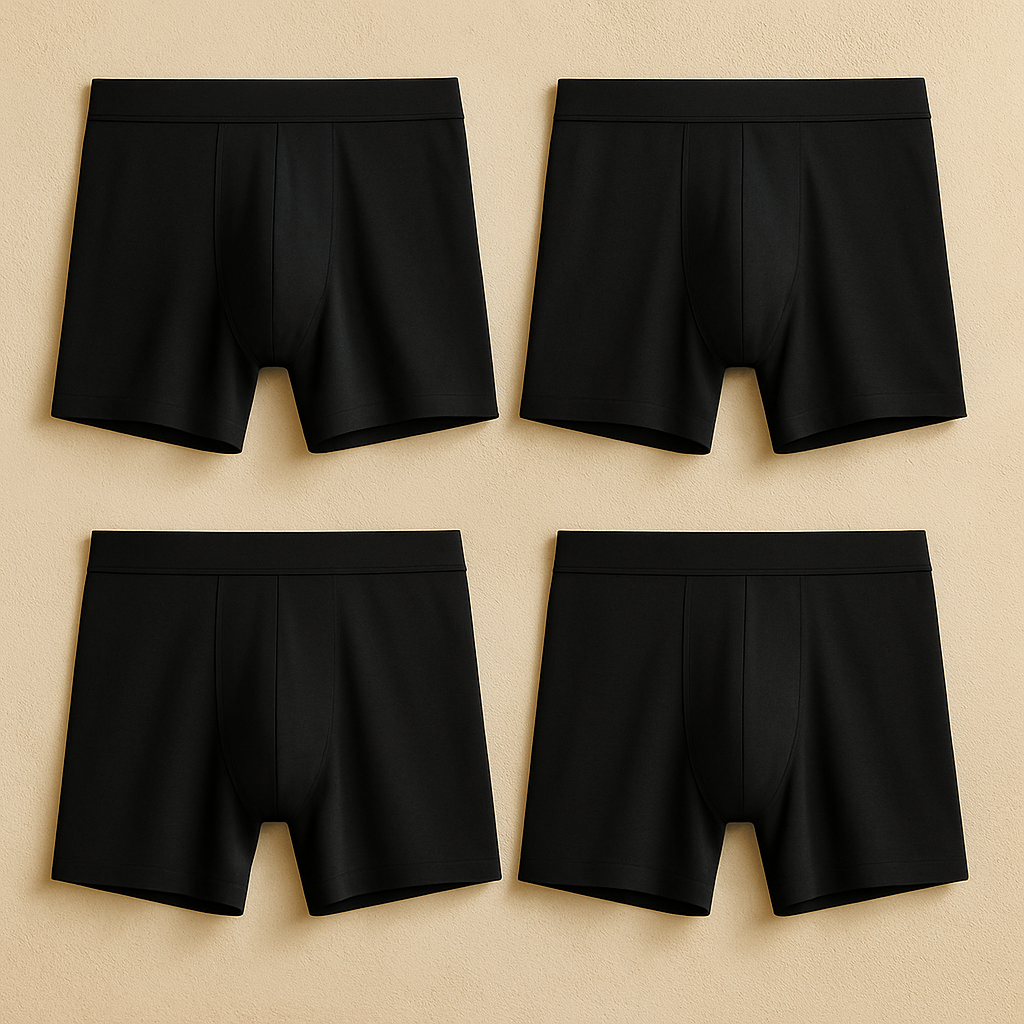 Cotton Classic 4-Pack Boxer Briefs